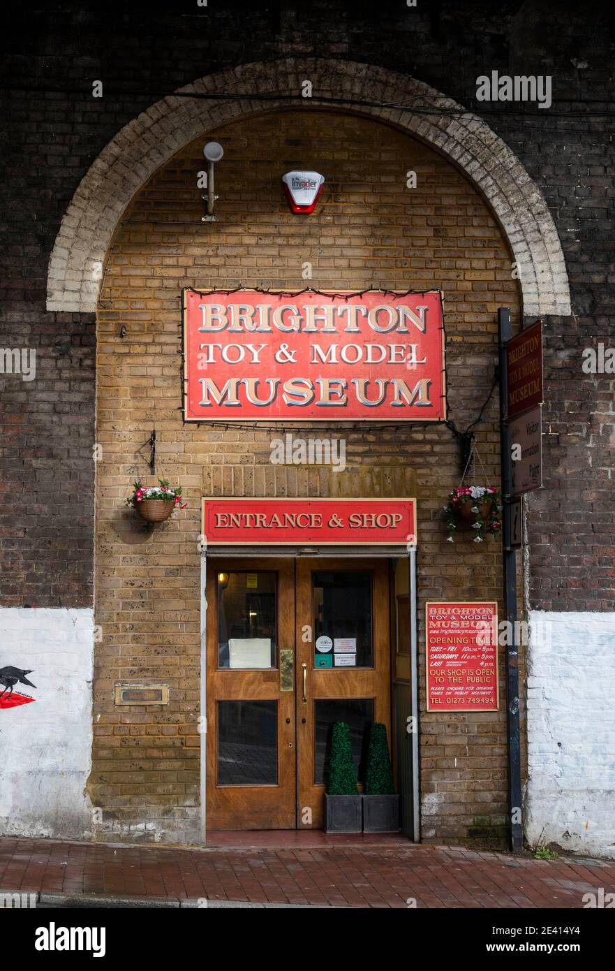 Das Brighton Toy & Model Museum in der Trafalgar Street Brighton Sussex Großbritannien Stockfoto