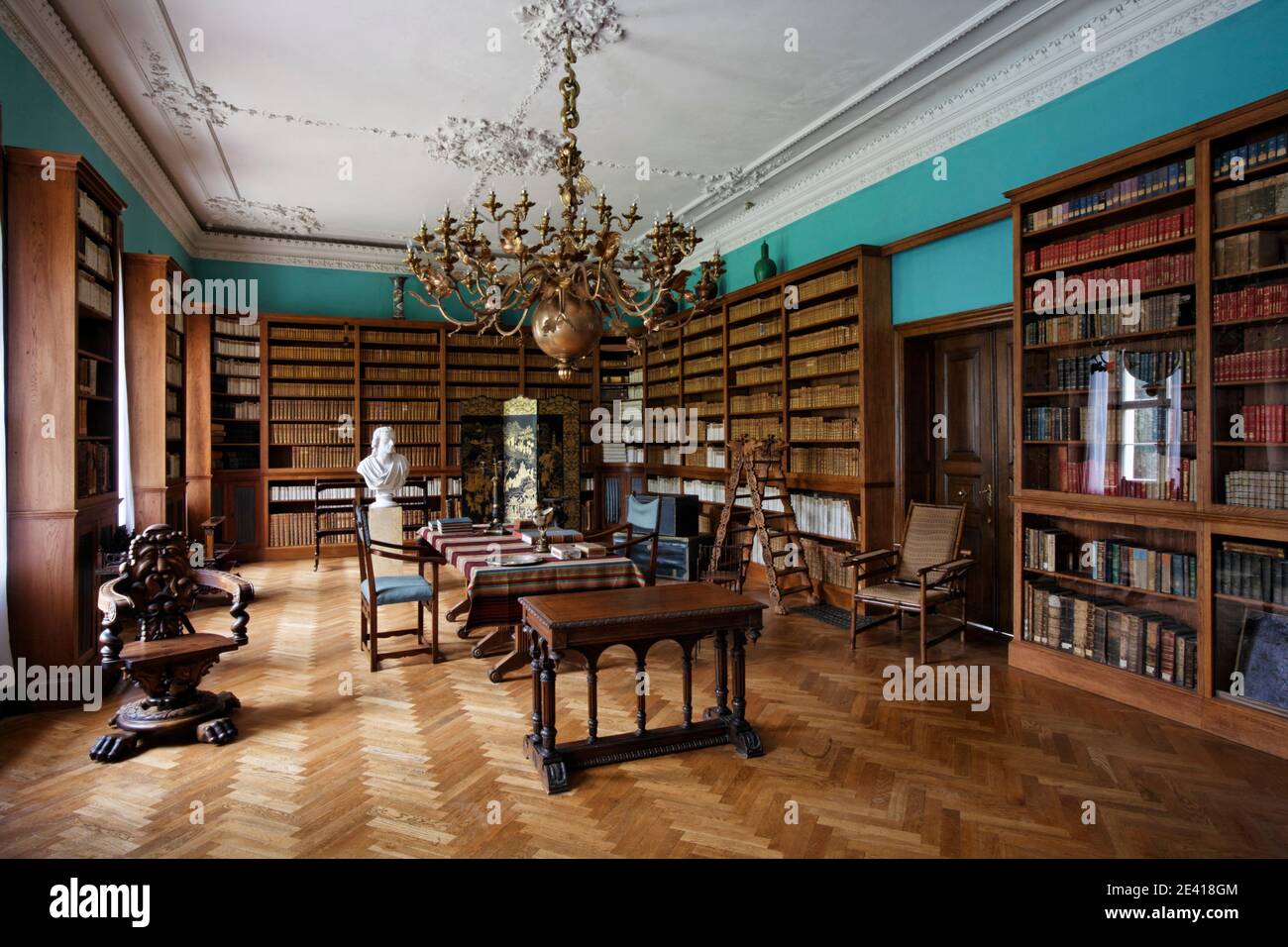 Bibliothek Stockfoto