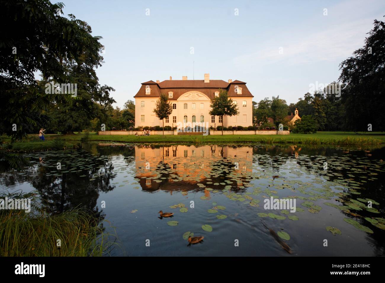 Schloß, Blick von Westen Stockfoto