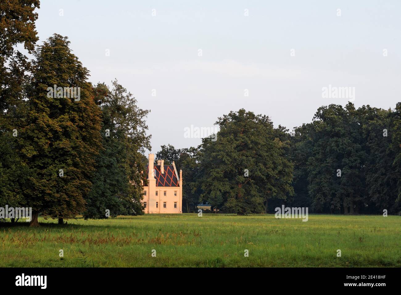 Blick auf die Schmiede Stockfoto