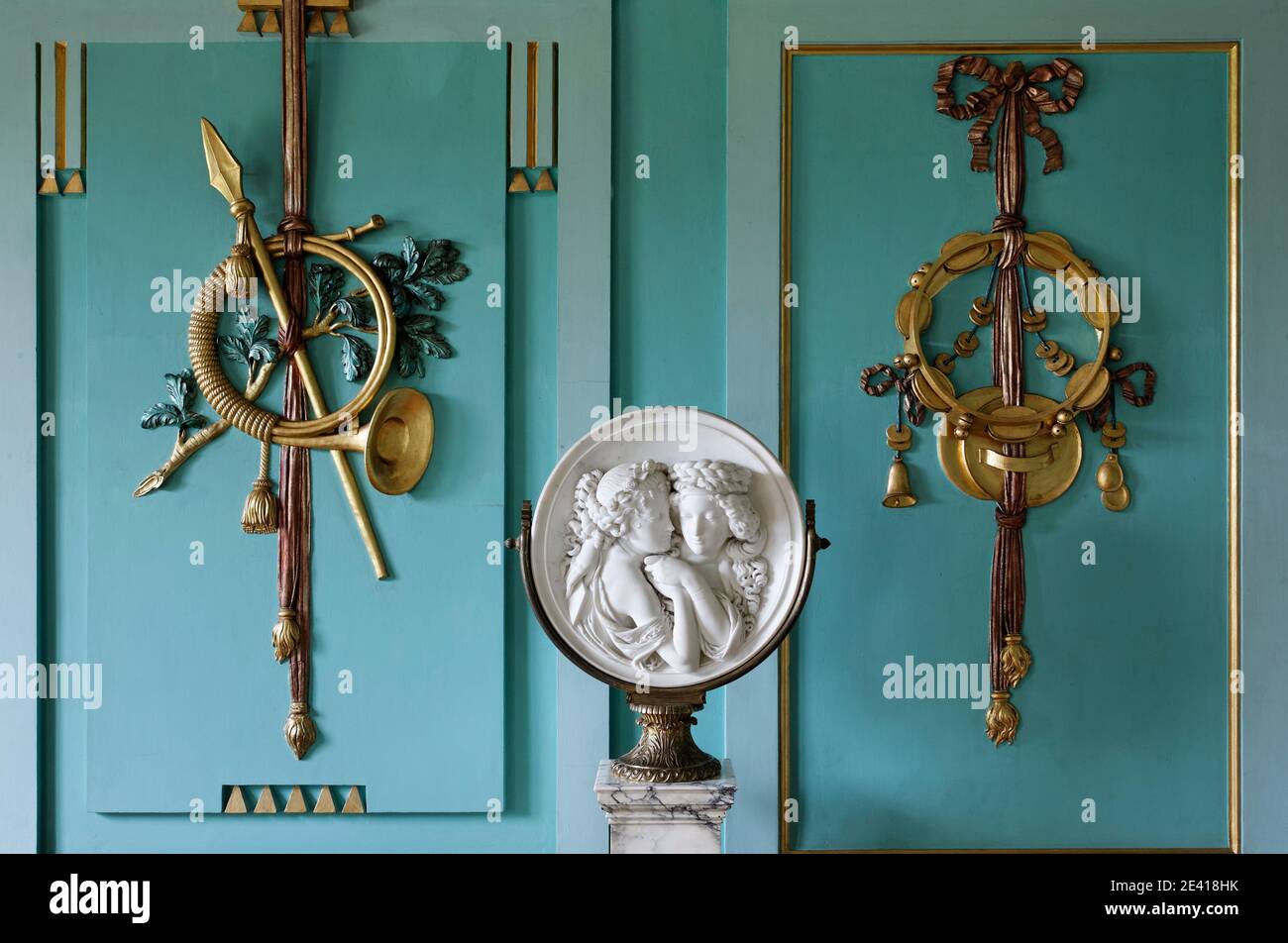 Musiksaal, Detail Stockfoto