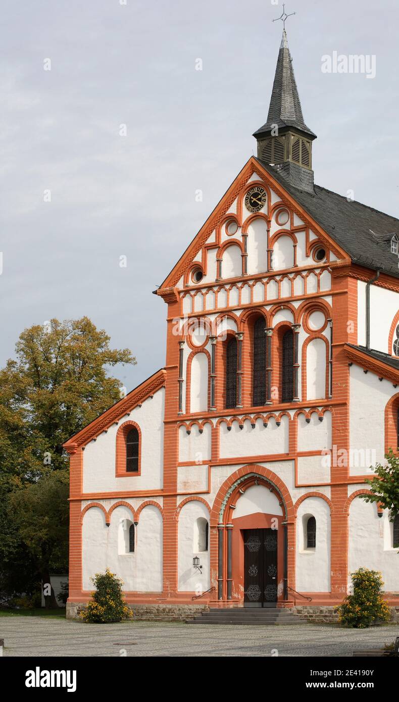 Blick von Westen, Fassade Stockfoto