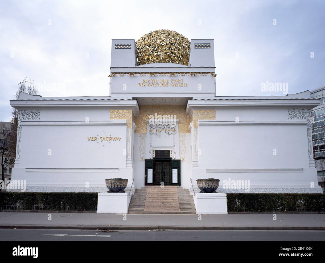 Fassade von Joseph Maria Olbrich Stockfoto