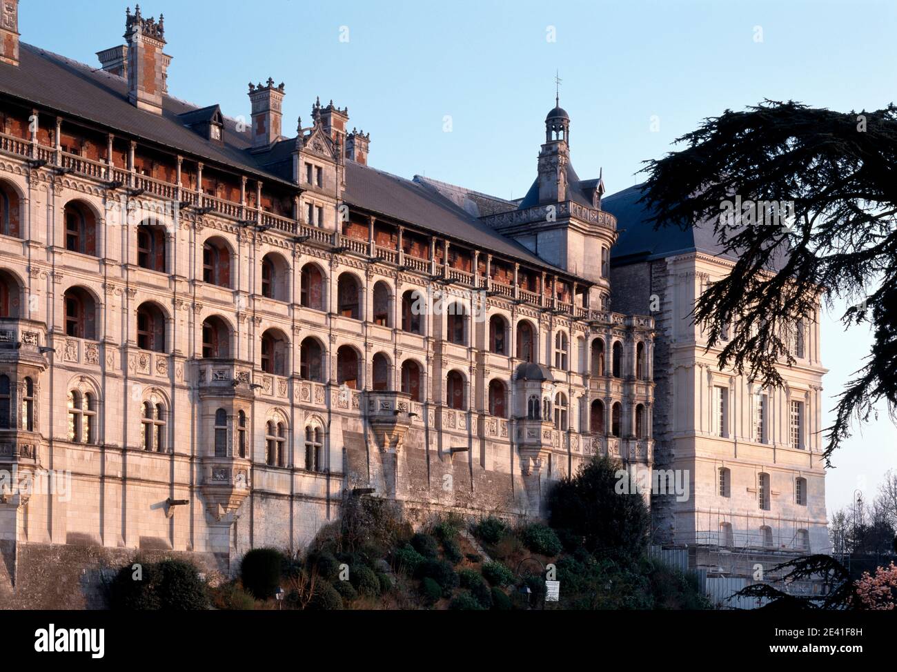 FL¸Gel Franz' I. von Westen Stockfoto