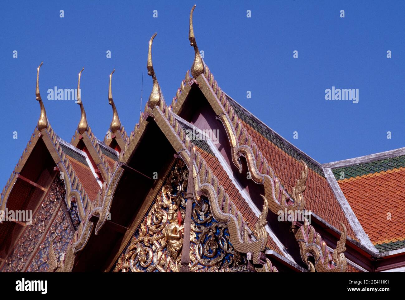 Detail Dach Stockfoto