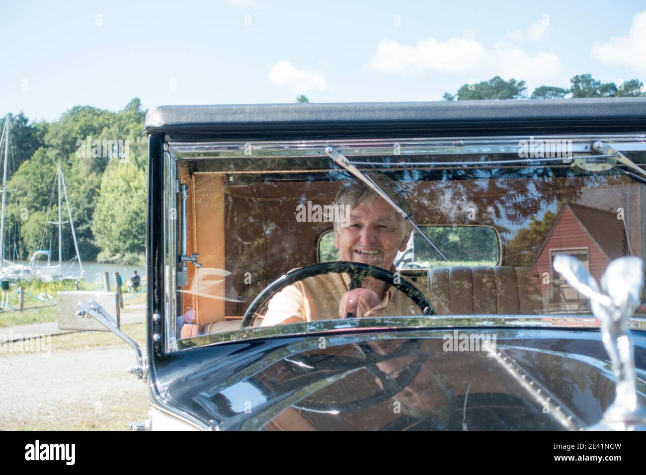Oldtimer Rolls-Royce Stockfoto