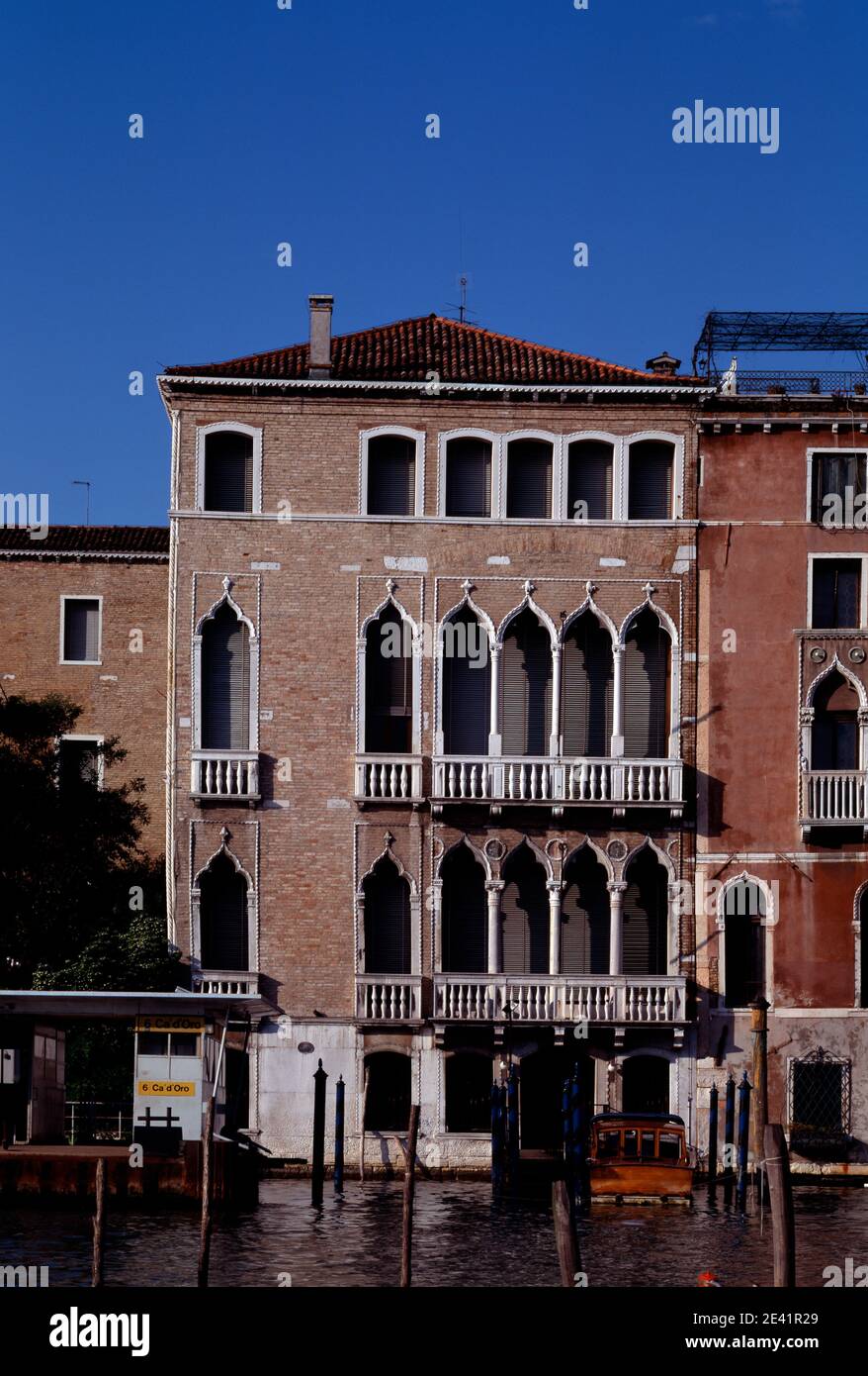 Palazzo Pesaro Stockfoto