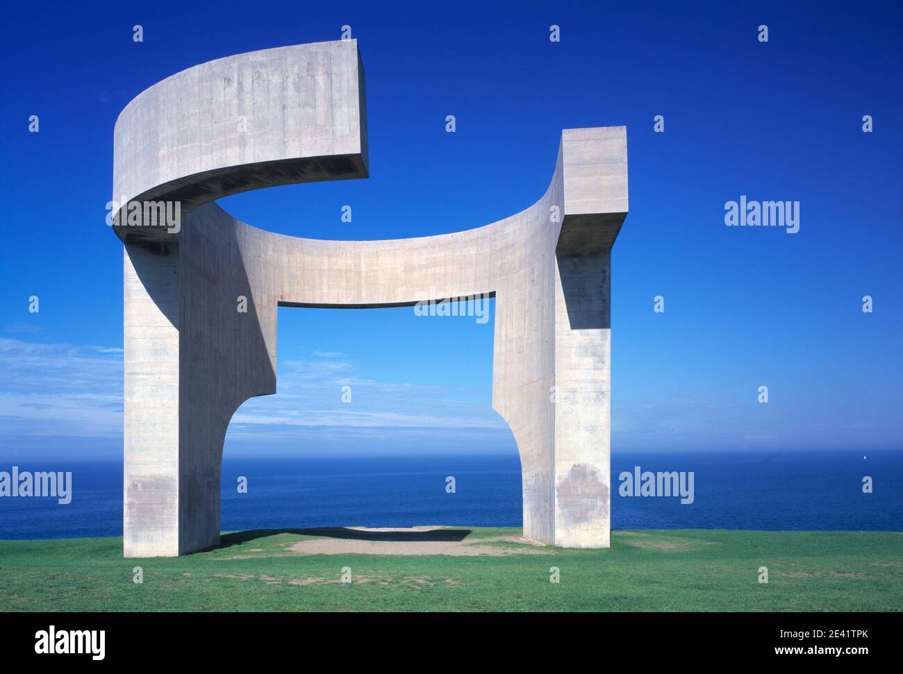 Von Eduardo Chillida Stockfoto