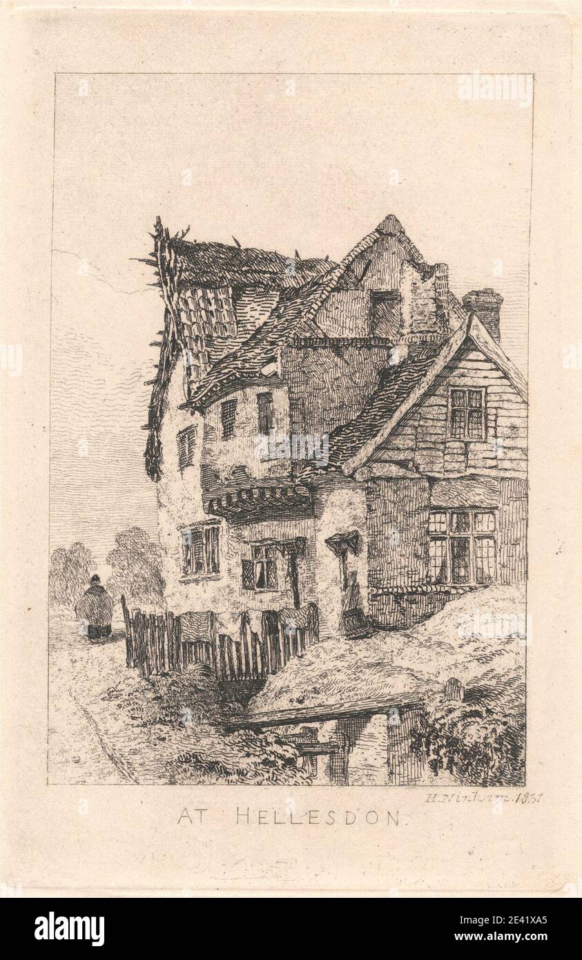 Henry Ninham, 1793â € "1874, britische, in Hellesdon, 1831. Stockfoto