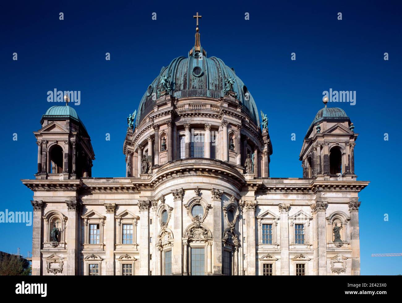 Ostfassade Stockfoto