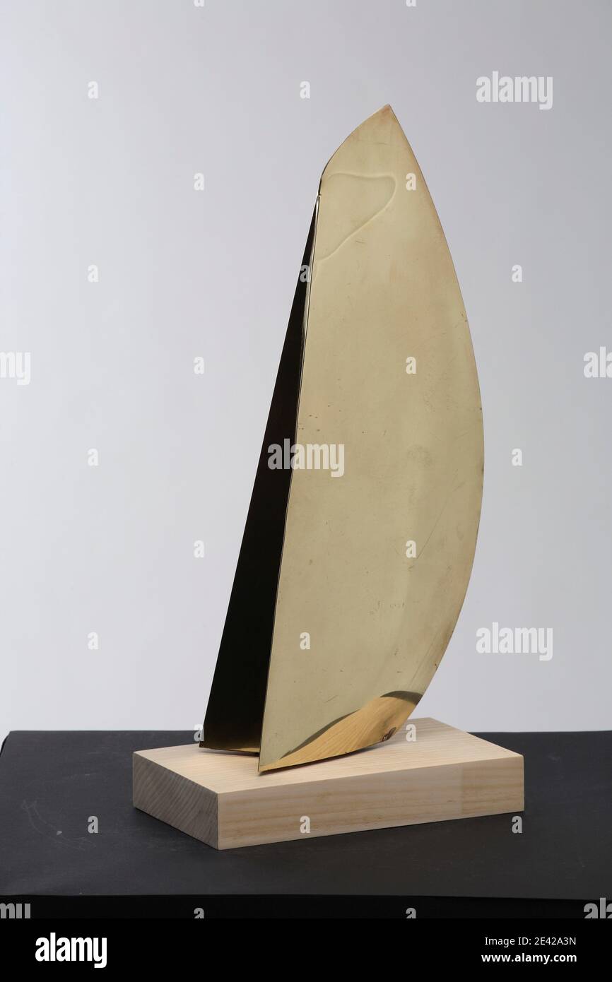 Ausstellung ' 5 Gestalter', Skulptur von Jupp Ernst (Werkbund) Stockfoto