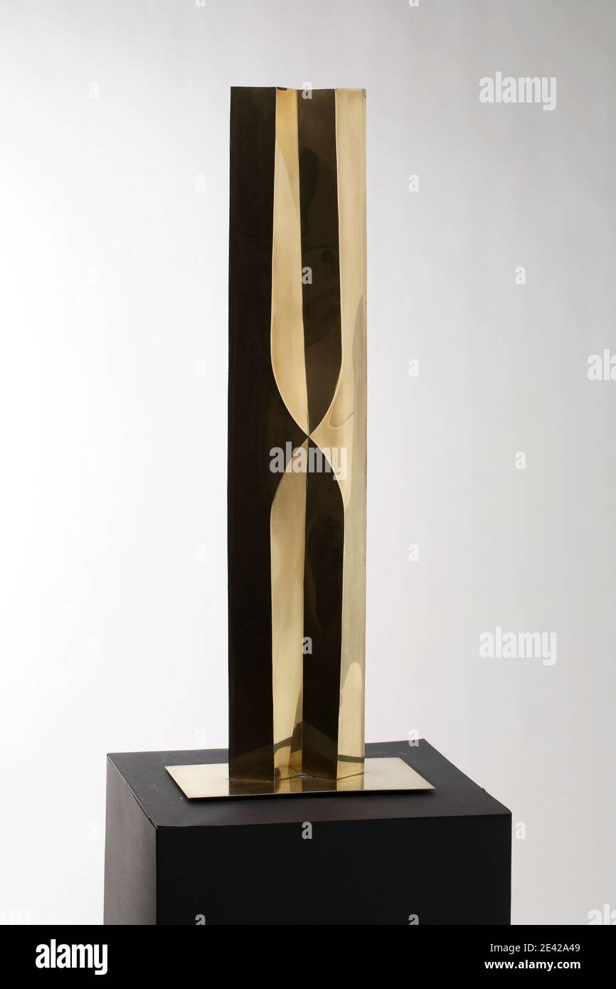 Ausstellung ' 5 Gestalter', Skulptur von Jupp Ernst (Werkbund) Stockfoto