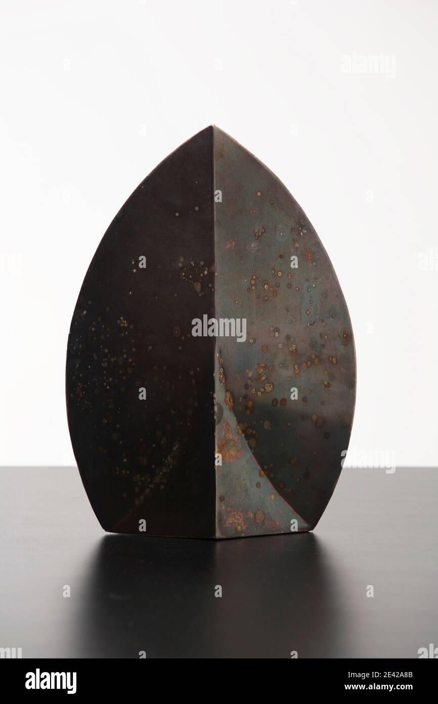 Ausstellung ' 5 Gestalter', Skulptur von Jupp Ernst (Werkbund) Stockfoto