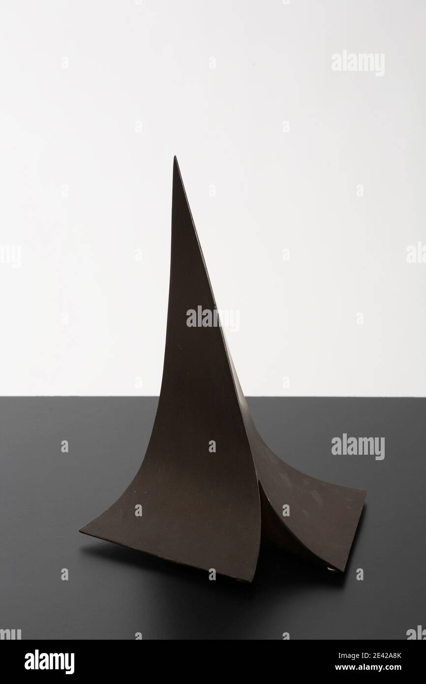 Ausstellung ' 5 Gestalter', Skulptur von Jupp Ernst (Werkbund) Stockfoto