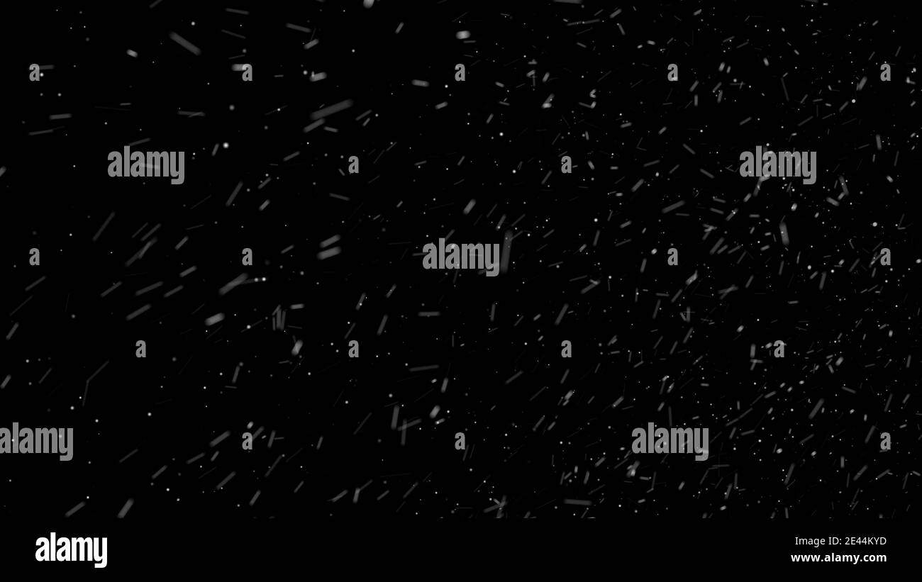 Snow Element Schneefall Overlay. Illustration Textur Banner, Wallpaper für Ihre Website-Projekt, Titel, Overlay und etc... Zum Drucken große Tapete, y Stockfoto