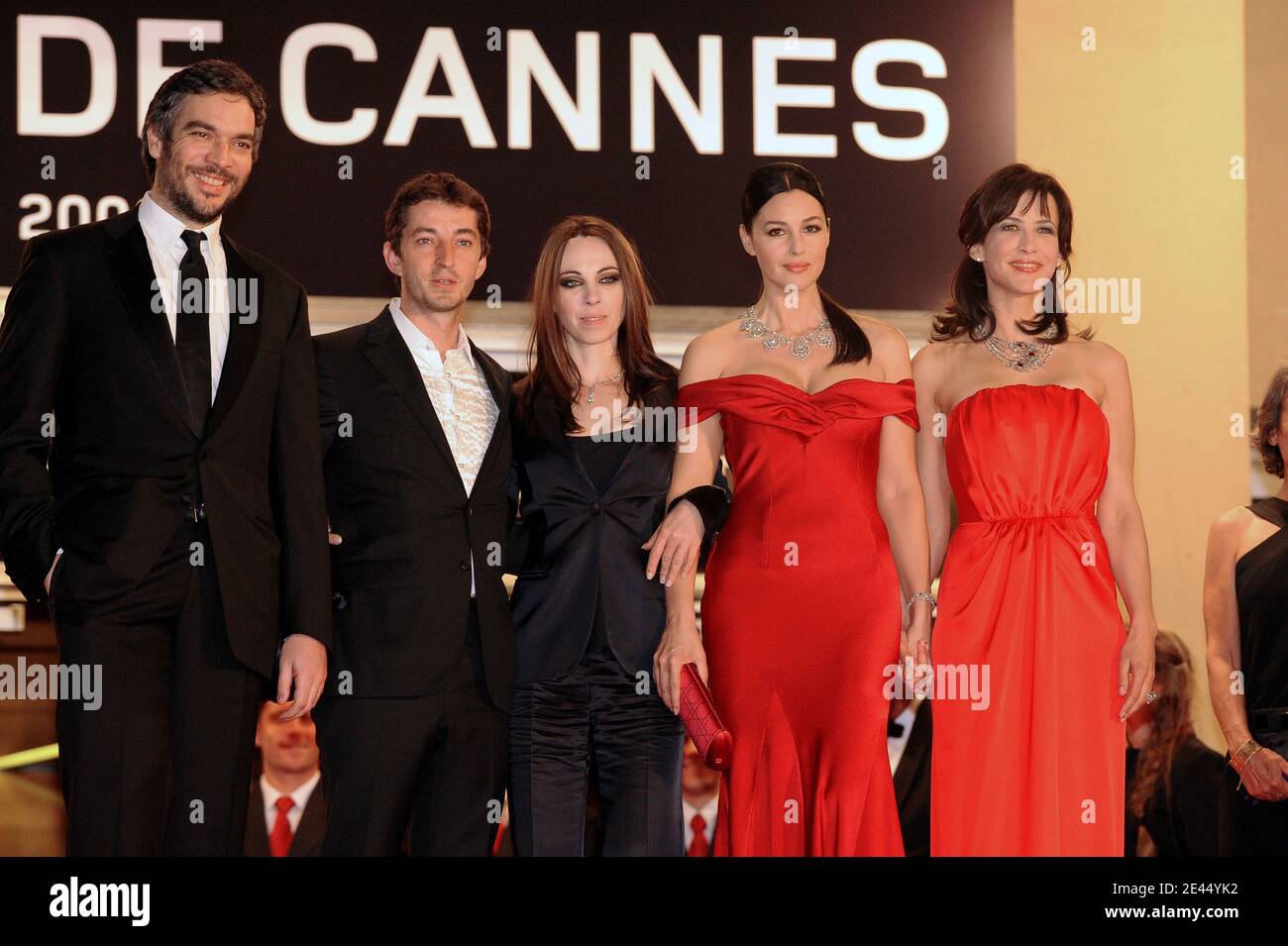 Die Schauspieler Andrea Di Stefano und Adrien de Van, die Regisseurin