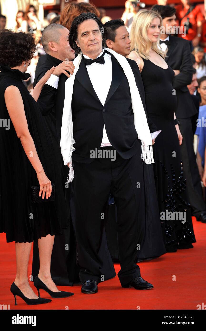 Jean-Pierre Leaud bei der Vorführung von "Face" (Visage) während der 62. Filmfestspiele von Cannes am 23. Mai 2009 im Palais des Festivals in Cannes, Frankreich. Foto von Nebinger-Orban/ABACAPRESS.COM Stockfoto