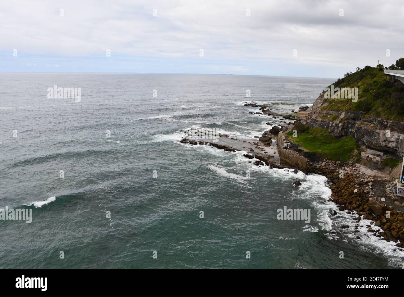 Sea Cliff Bridge in der nördlichen Illawarra Region von New South Wales, Australien Stockfoto