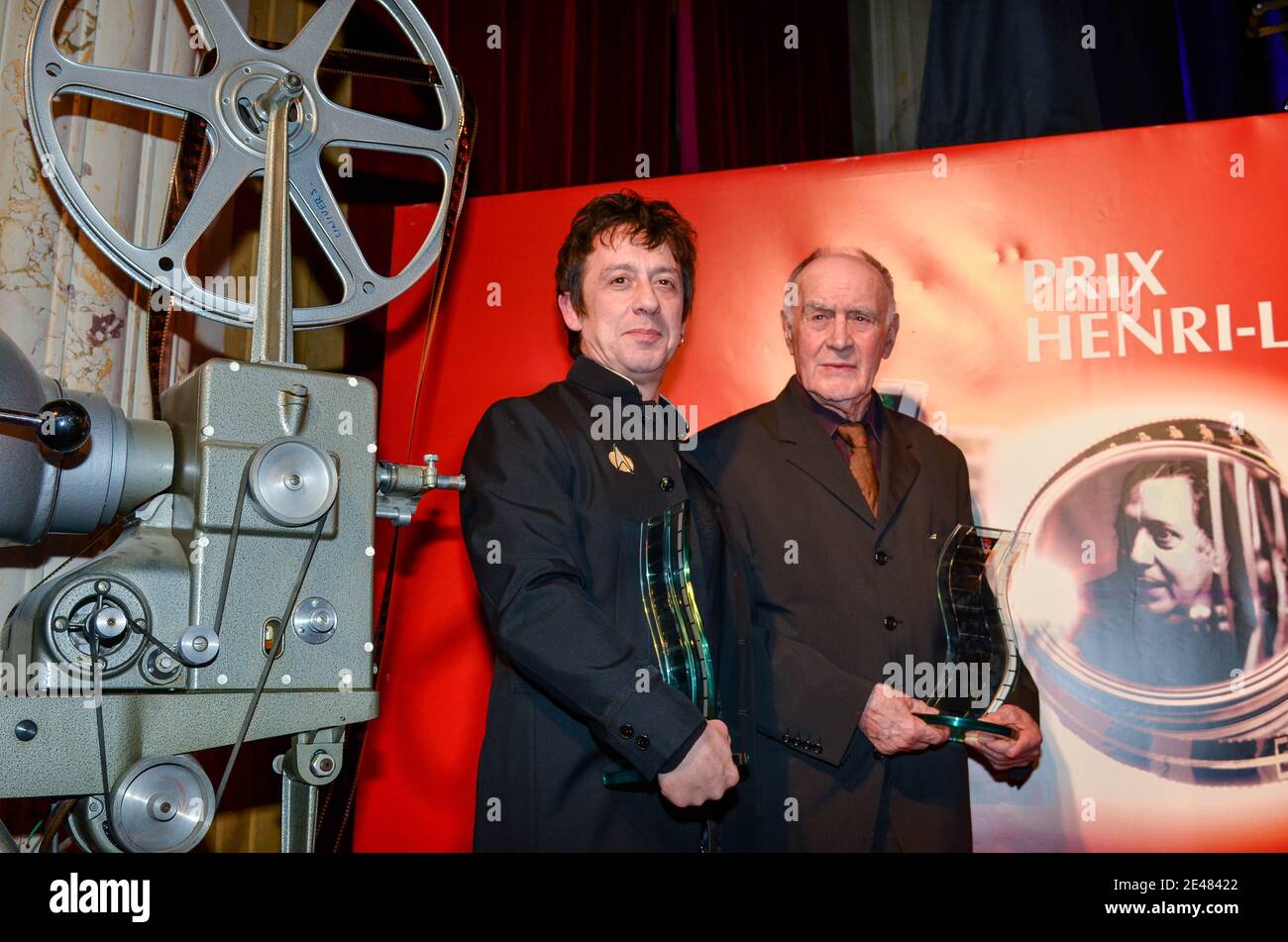 Le cascadeur Rémy Julienne à la 9e cérémonie de remise des prix Henrie-Langlois - A Vincennnes 94300 Frankreich, le 03/02/2014 Stockfoto