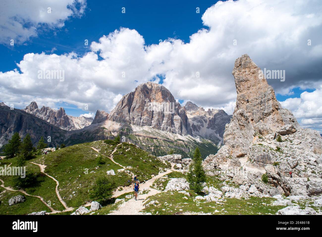 5 Torri, Dolomiten, Italien Stockfoto