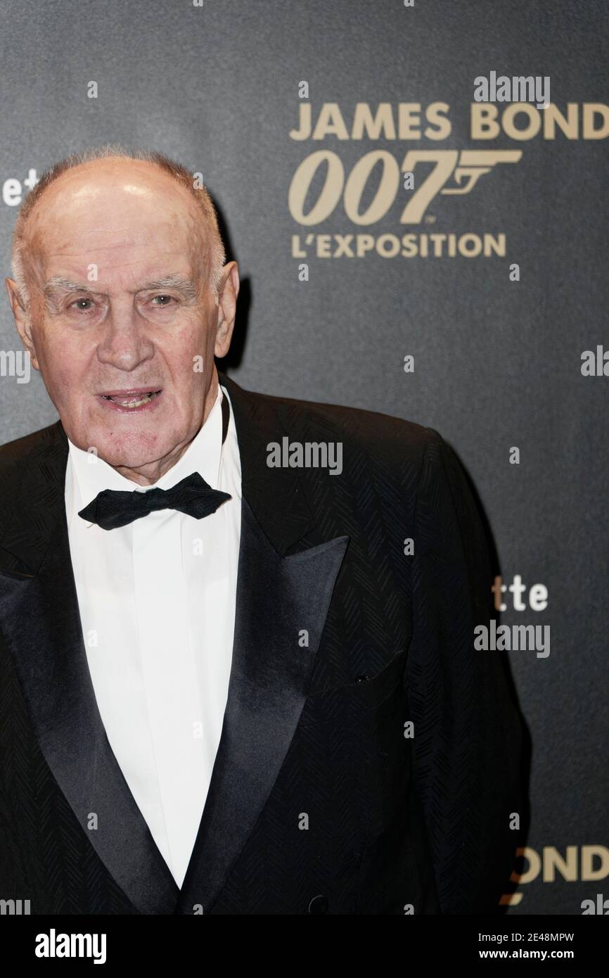 Paris, Frankreich. April 2016. Rémy Julienne, geboren am 17. April 1930 in Cepoy und gestorben am 21. Januar 2021 in Montargis, ist ein französischer Stuntman. Stockfoto