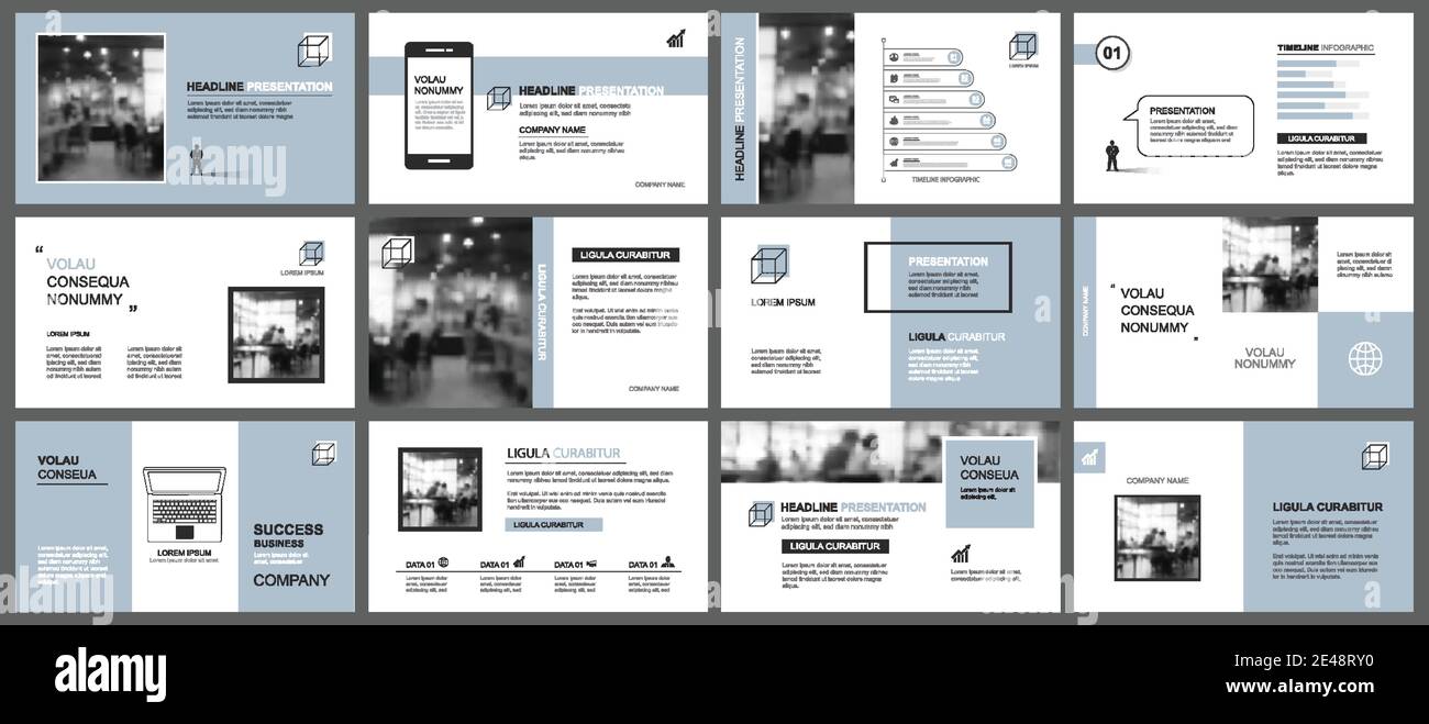 Vorlage für Präsentation und Folienlayout. Design blau Pastell Hintergrund. Verwendung für Geschäftsjahresbericht, Flyer, Marketing, Broschüre, Werbung, Broschüre Stock Vektor Vorlage für Präsentation und Folienlayout. Design blau Pastell Hintergrund. Verwendung für Geschäftsjahresbericht, Flyer, Marketing, Broschüre, Werbung, Broschüre Stock Vektor