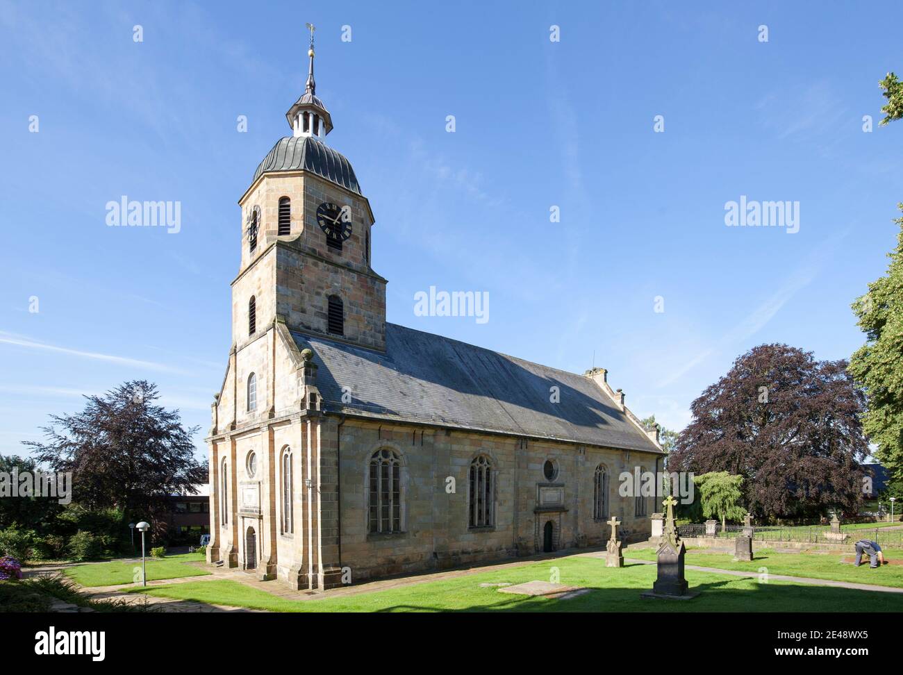Evangelische Pfarrkirche Bad Bentheim Stockfoto