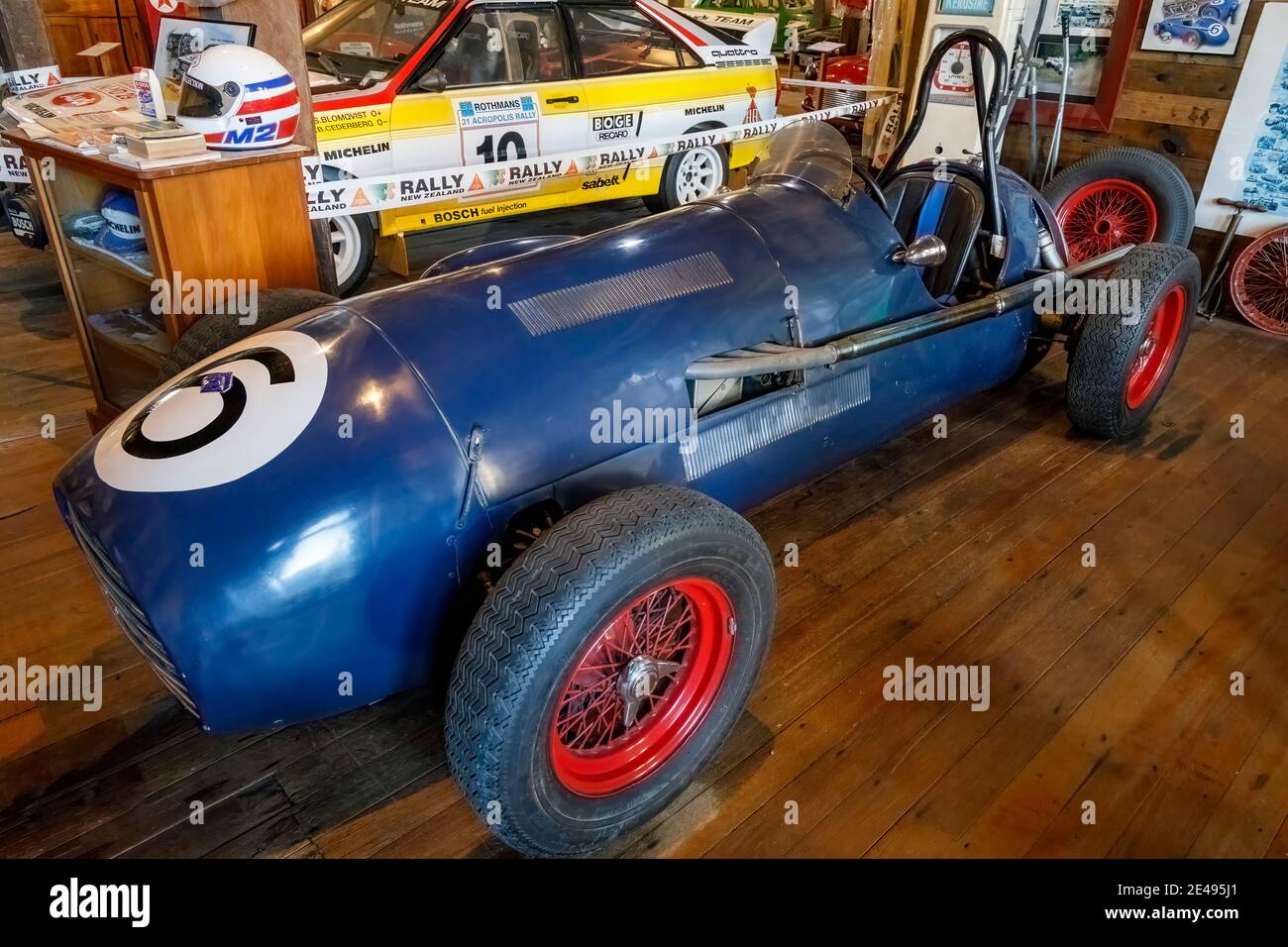 1953 Ransley Riley Einsitzer Multi-Event-Racer. Ausgestellt in der Oamaru Auto Collection, Oamaru, Neuseeland. Stockfoto