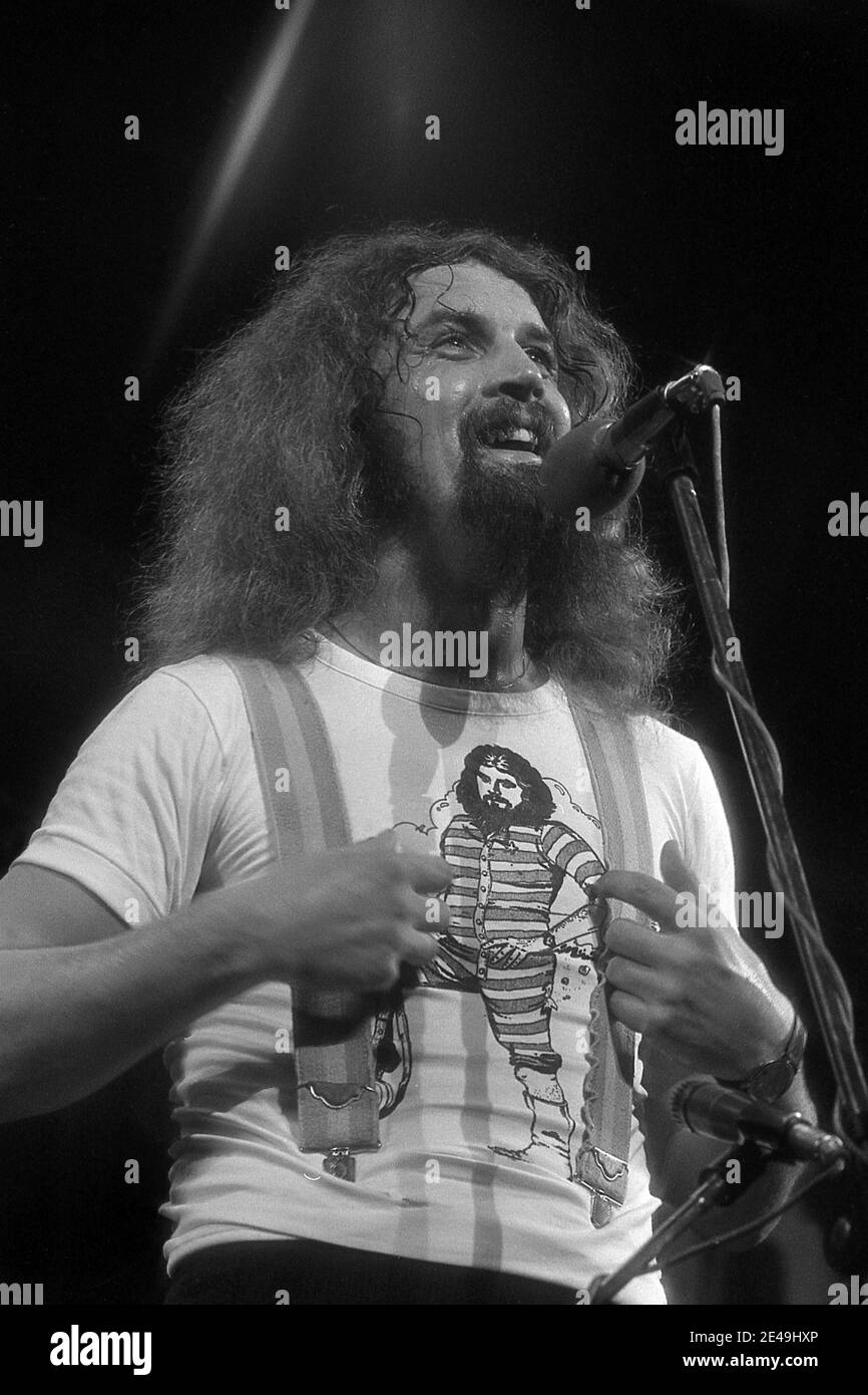 Billy Connolly lebt in London 7/1977 Stockfoto