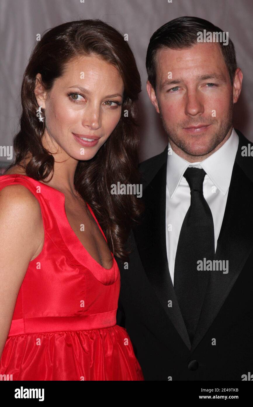 Christy Turlington Ed Burns 2008 Foto von John Barrett/PHOTOlink Stockfoto