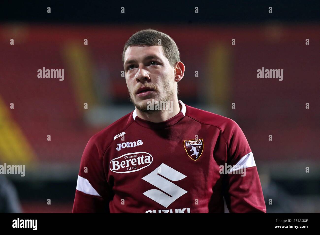 Ciro Vigorito Stadion, Benevento, Italien, 22 Jan 2021, Andrea Belotti (Turin FC) während der Serie A Fußballspiel zwischen Benevento - Turin, Stadio Ciro Vigorito am 22. Januar 2021 in Benevento Italien während Benevento Calcio vs Turin FC, Italienischer Fußball Serie A Spiel - Foto Emmanuele Mastrodonato / LM Stockfoto