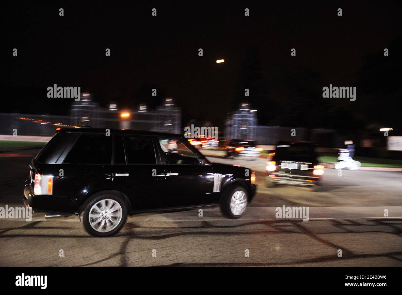 Michael Jackson Beerdigung auf dem Forest Lawn Cemetery in Glendale statt. Los Angeles, 3. September 2009. Foto von Lionel Hahn/ABACAPRESS.COM (im Bild: ) Stockfoto
