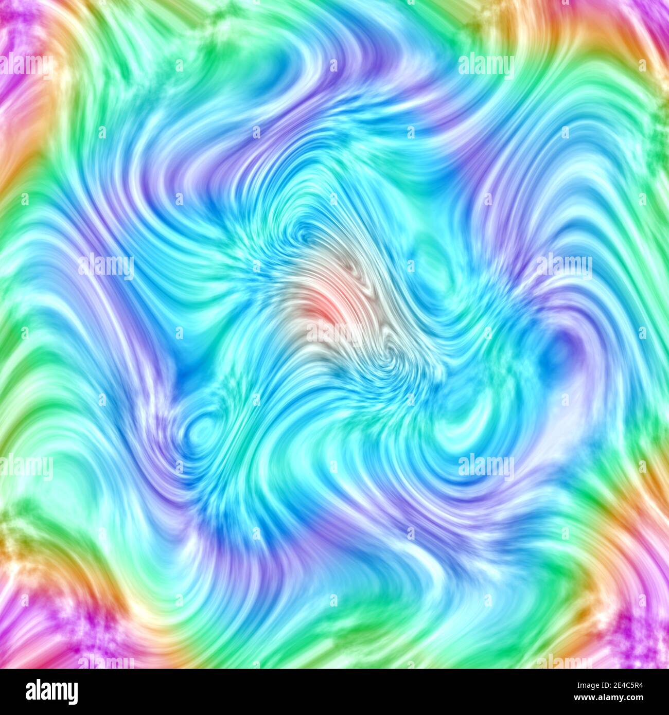 Leuchtend rosa lila Regenbogen Hintergrund mit weichen bunten Wirbel. Illustration für Ihre Grafik-Design. Stockfoto
