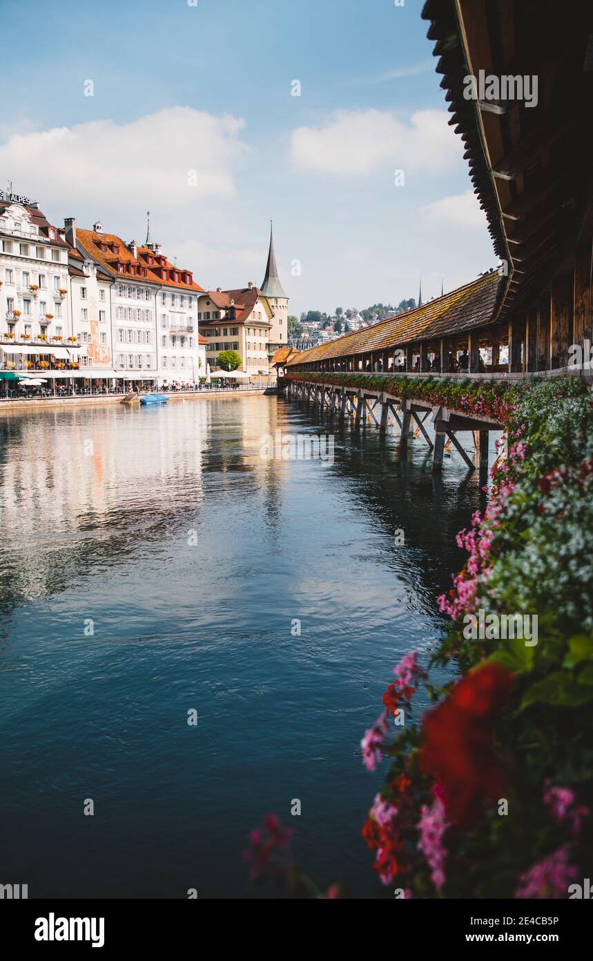 Schweiz, Luzern Stockfoto