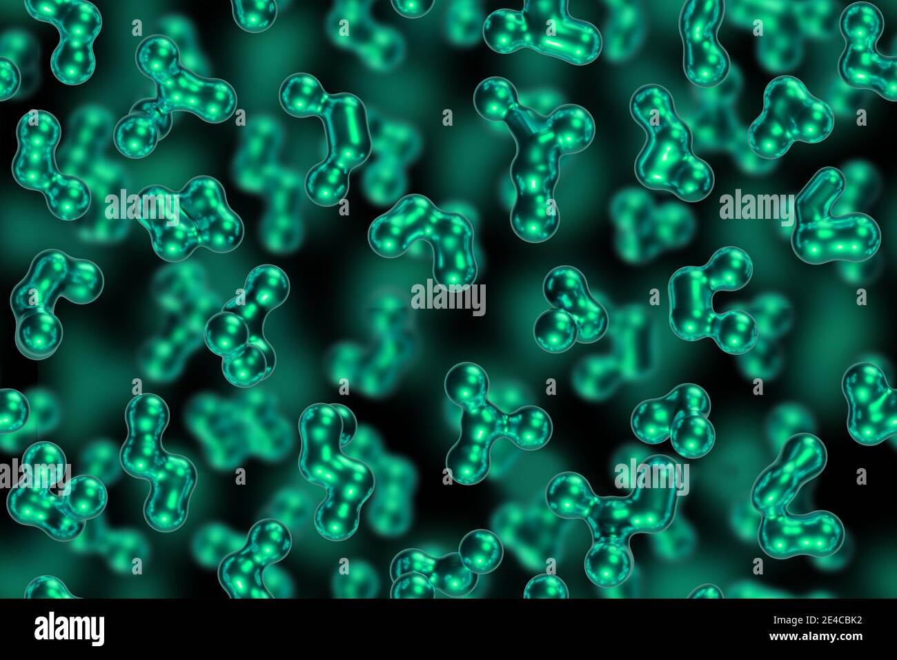 Abstrakte Metallabfälle Nahtloses Muster. 3d-Illustration. Stockfoto