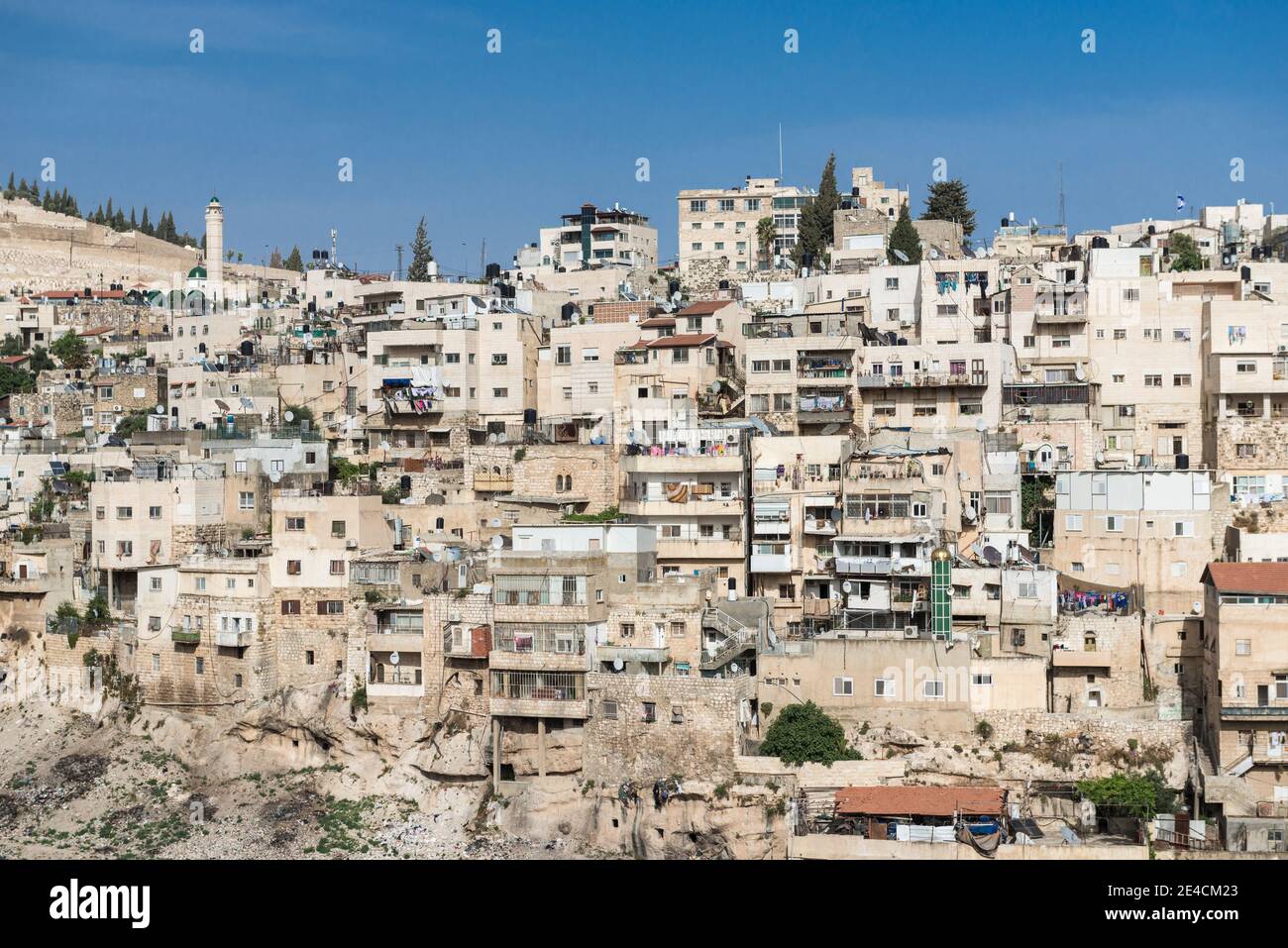 Israel, Ostjerusalem, Wohngebäude Stockfoto
