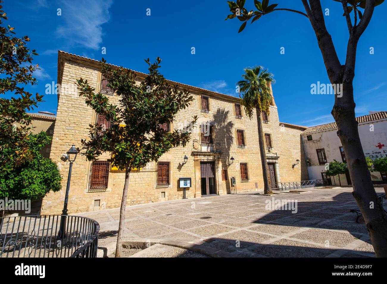 Arab Baths Cultural Center im Villardompardo Palace, Jaen Stadt. Andalusien, Südspanien Europa Stockfoto