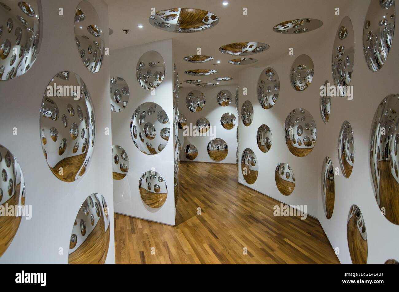 Das Werk des japanischen Künstlers Yayoi Kusama Stockfoto