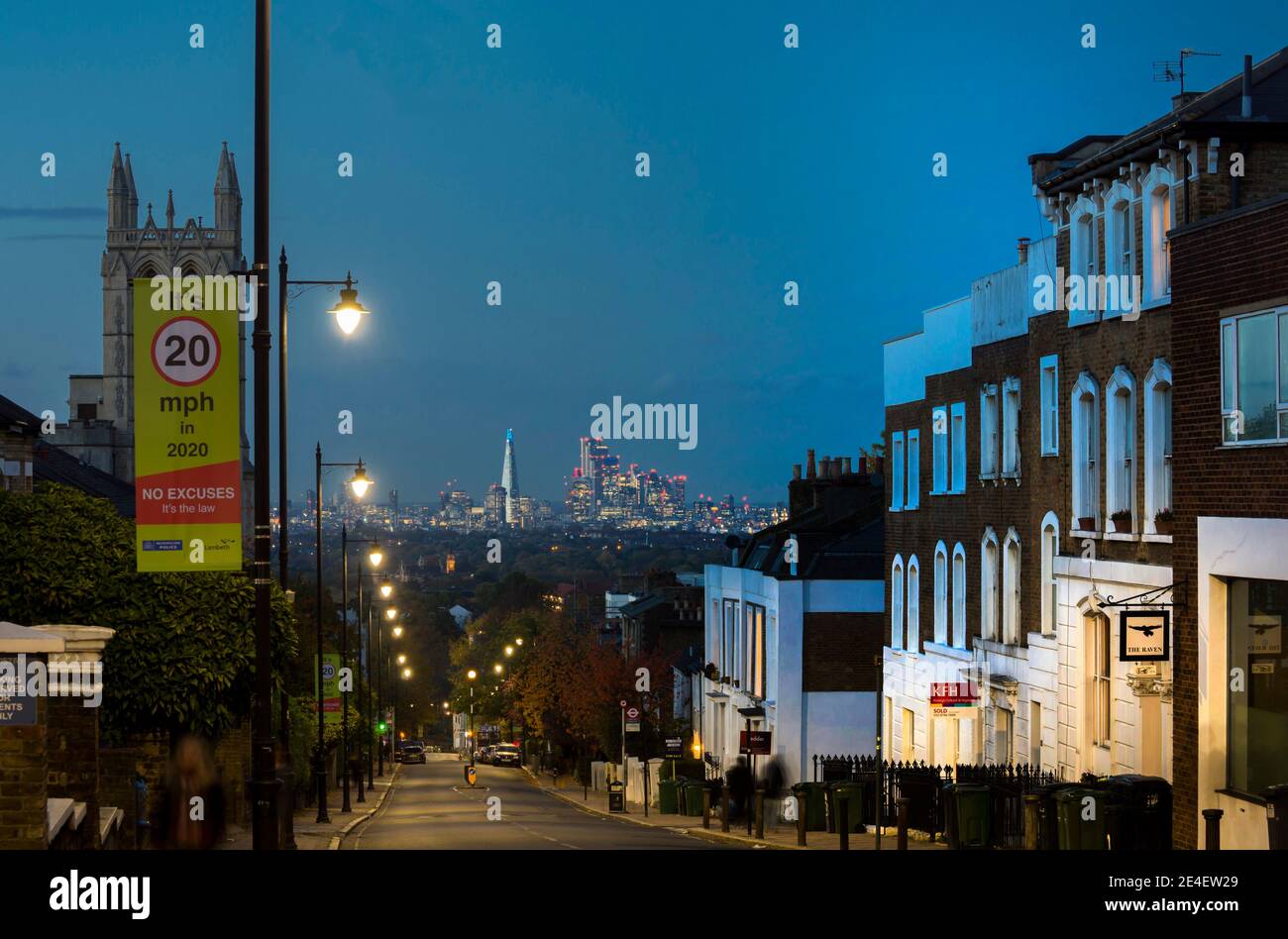 Großbritannien, England, London, Crystal Palace Gipsy Hill City Stockfoto