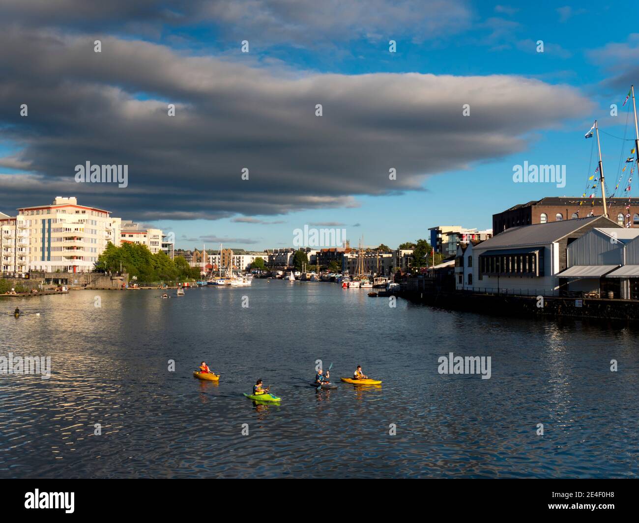 Europa, Großbritannien, England, bristol schwimmenden Hafen Stockfoto
