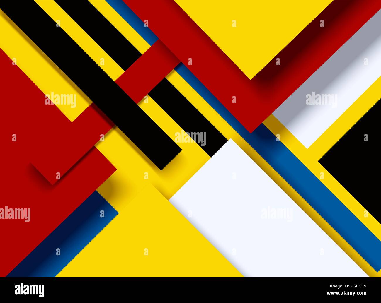 Abstrakter geometrischer mehrschichtiger Hintergrund Stock Vektor