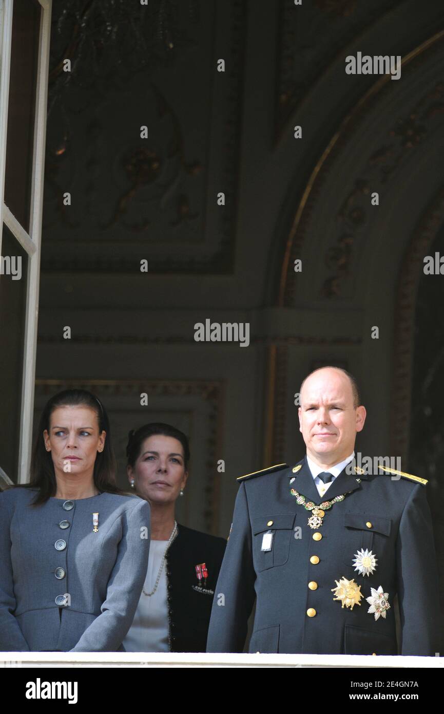 Prinzessin Stephanie, Prinzessin Caroline von Hannover und Prinz Albert