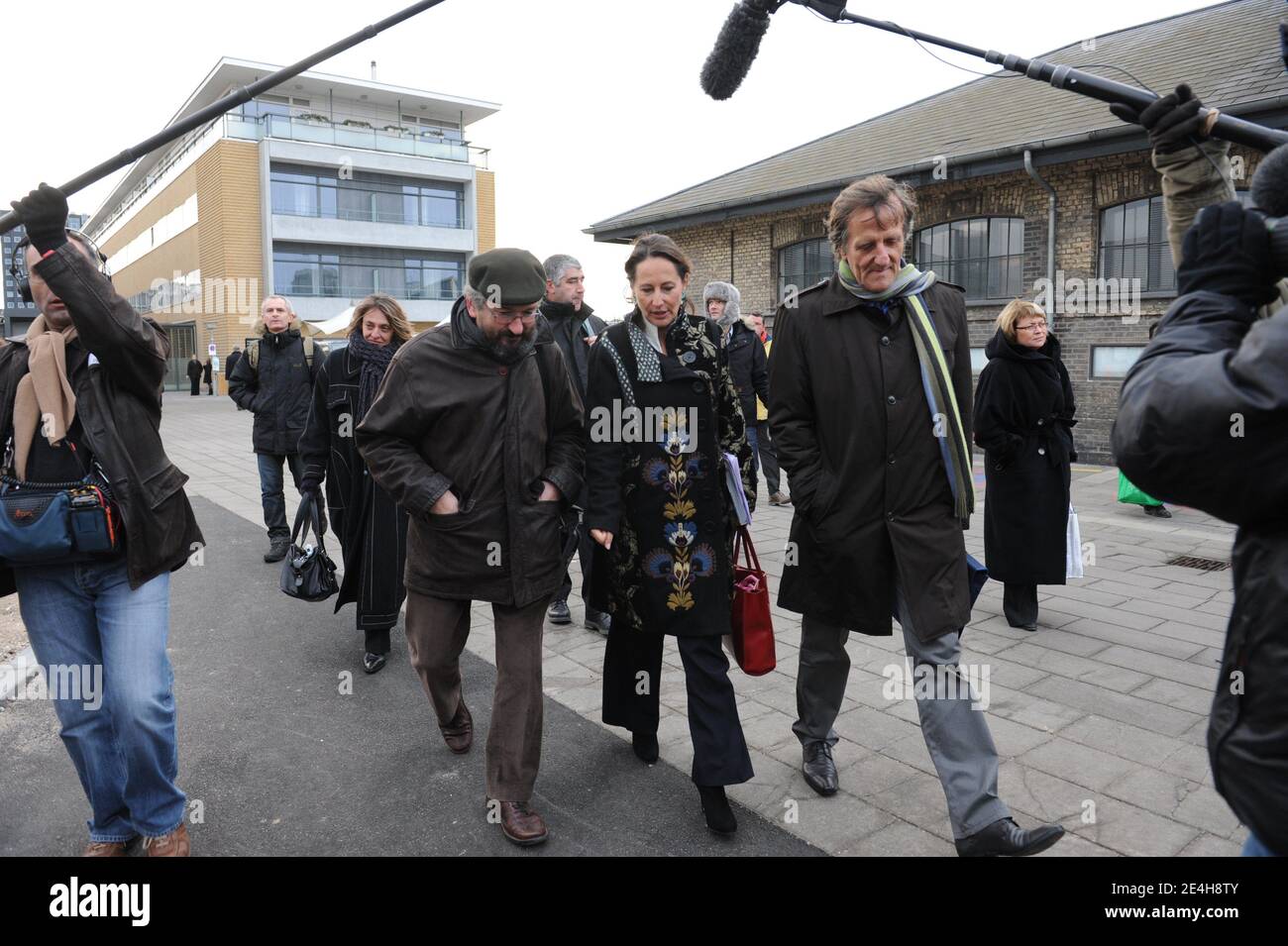 Die sozialistische Präsidentin der Region Poitou-Charentes Segolene Royal ist zu sehen, als sie am 15. Dezember 2009 während des Klimagipfels der COP15 Kopenhagen besucht. Foto von Mousse/ABACAPRESS.COM Stockfoto