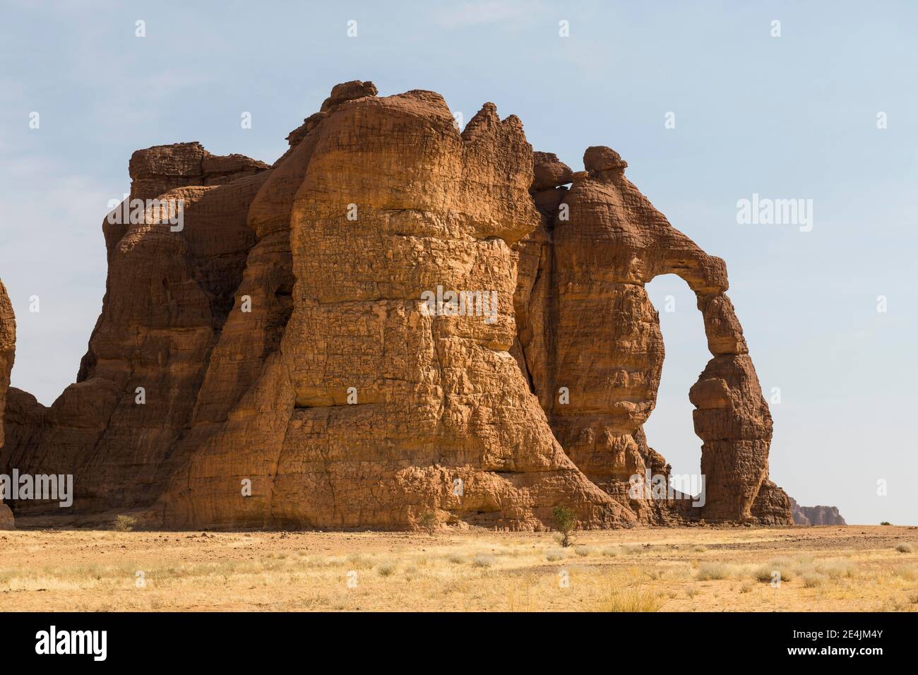 Felsformationen, Ennedi Plateau, Tschad Stockfoto