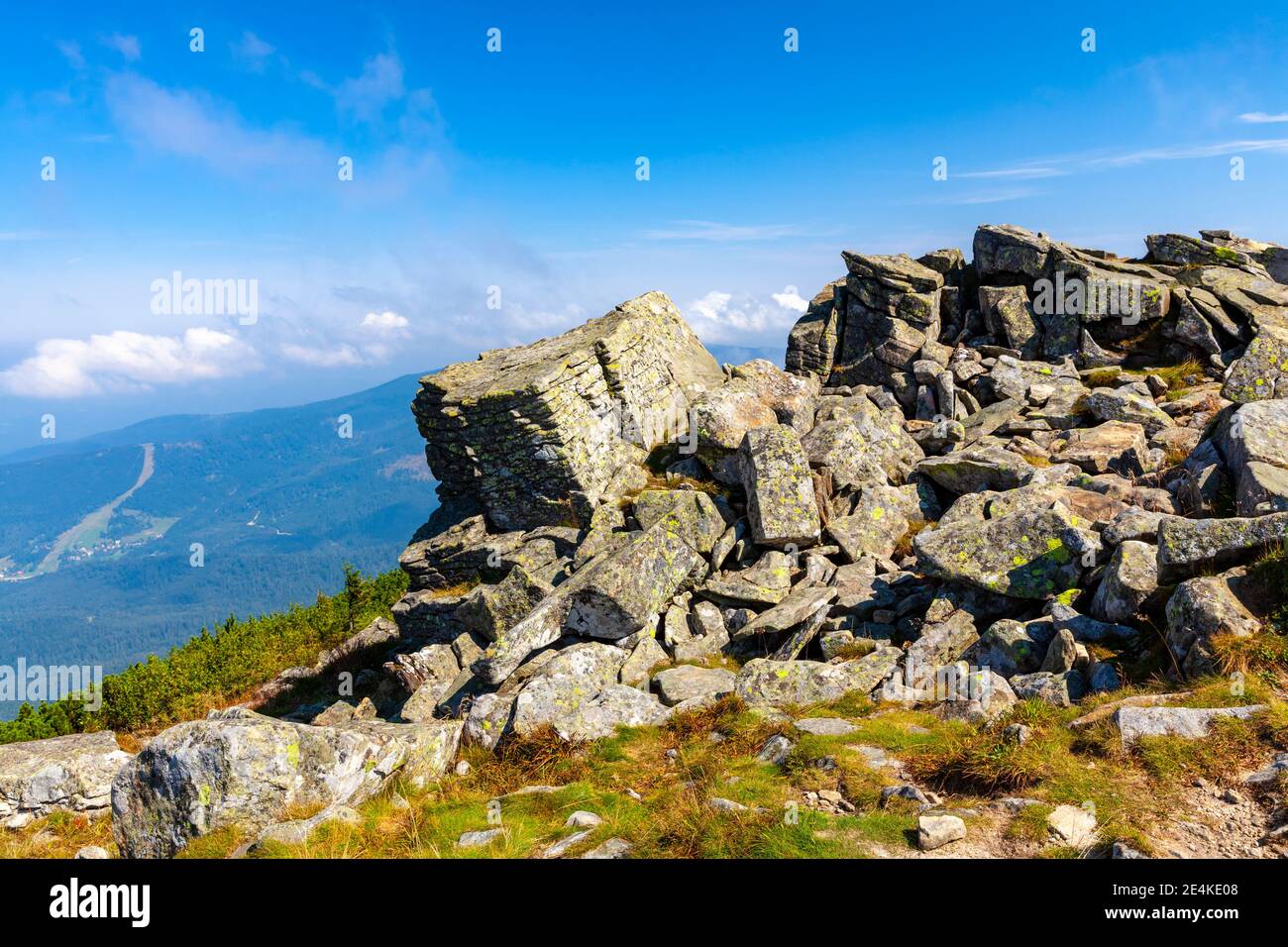 Sudeten, das Karkonosze-Gebirge, Stockfoto