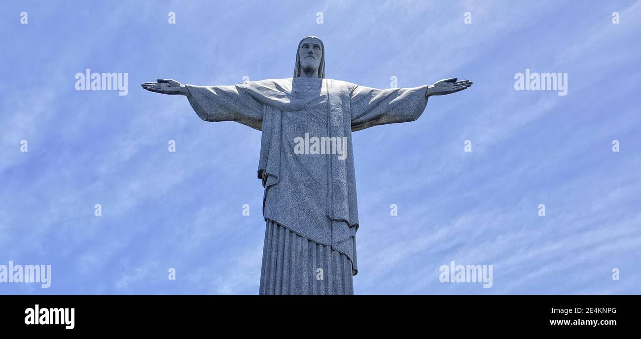 EIN TAG IN RIO IM JANUAR 2021 Stockfoto