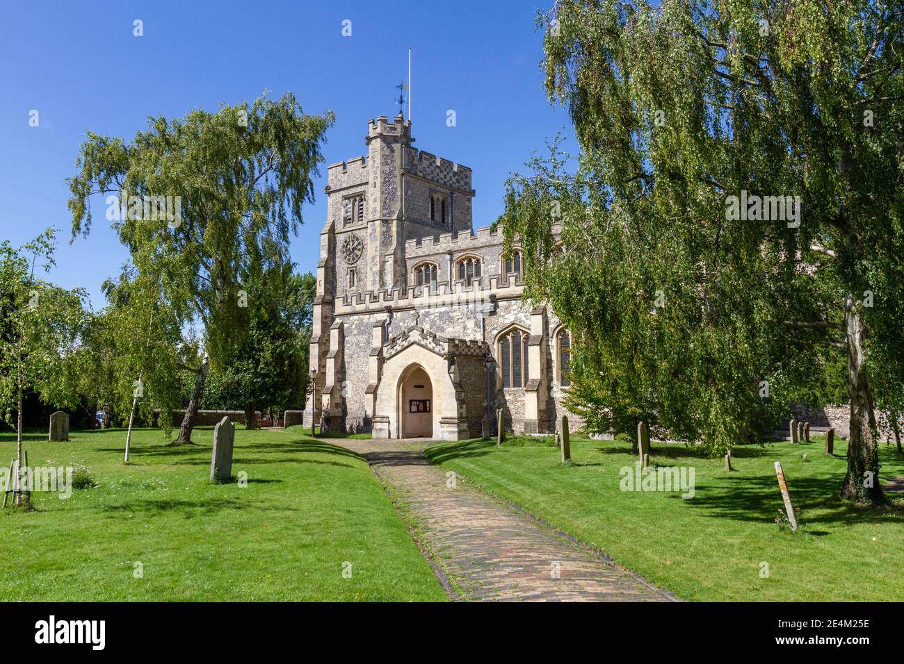 St. Peter und St. Paul's Church in Tring, Hertfordshire, Großbritannien. Stockfoto