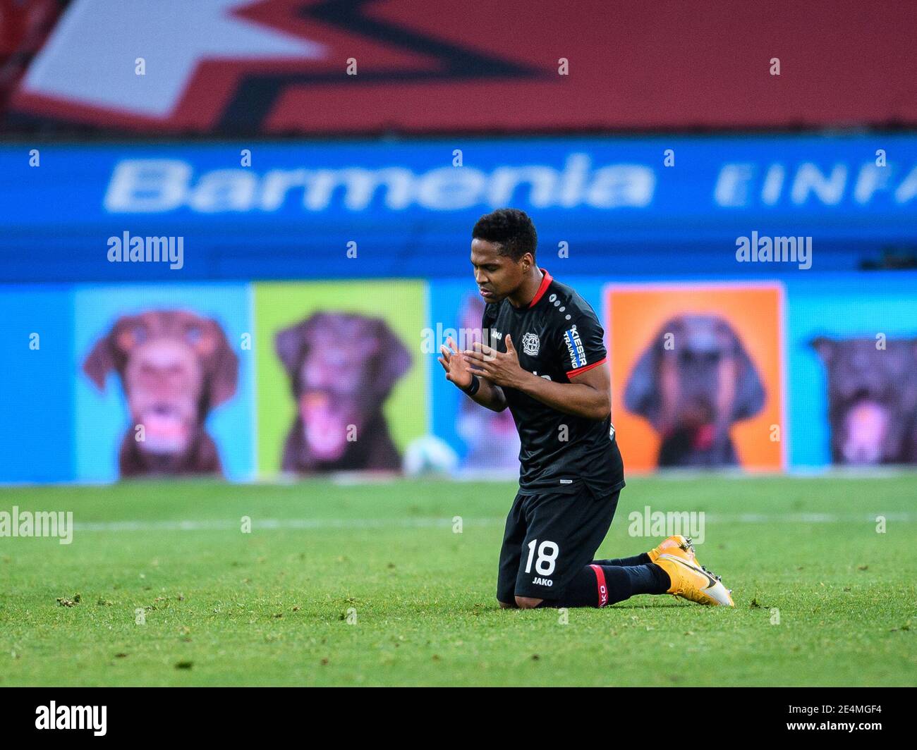 Leverkusen Deutschland Januar 2021 Wendell Leverkusen Nach Dem Schlusspfiff Ges Fussball 1 Bundesliga Bayer 04 Leverkusen