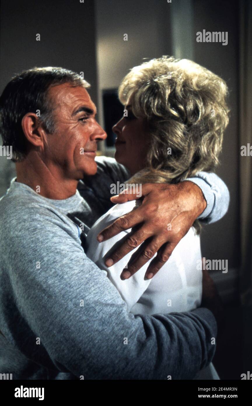 SEAN CONNERY als James Bond 007 und PRUNELLA GEE in NEVER SAY NEVER AGAIN 1983 Regisseur IRVIN KERSHNER Executive Producer Kevin McClory UK/USA/West Germany Talia Film II Productions / Woodcote / Producers Sales Organization (PSO) / Warner Bros Stockfoto