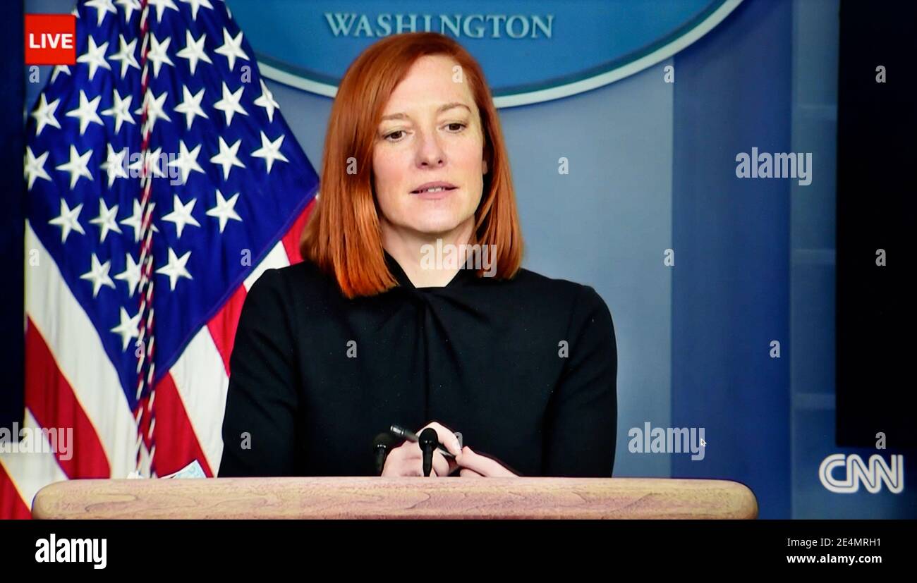 Jen psaki -Fotos und -Bildmaterial in hoher Auflösung – Alamy